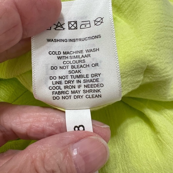 Anthropologie-Charlie Holiday The Zephyr mini dress Size 8. Halter top, ruffles - Picture 10 of 11